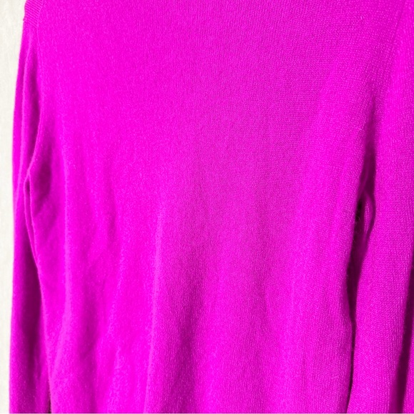 Antonio Melani Women’s 100% Cashmere Round Neck Sweater Longsleeve in Pink L - Picture 8 of 12